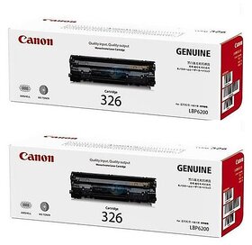 Canon 326 Laser Toner Cartridge Black Pack Of 2 For  Printers LBP6230dw,LBP6230dn