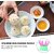 khorduExpo Plastic Momo Dumpling Maker Momos Maker Dough Press Plastic Steamer