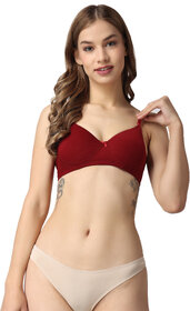 loving care womens lightly padded bras (Maroon) Lightly Padded Bra