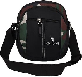 Life Today Black Men & Women Sling Bag - Medium