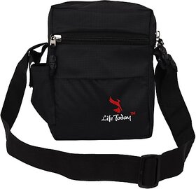 Life Today Black Men & Women Sling Bag - Medium