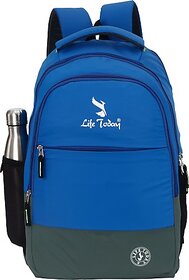 Life Today Large 36 L Backpack Bags for Men and Women School Bags (Blue)