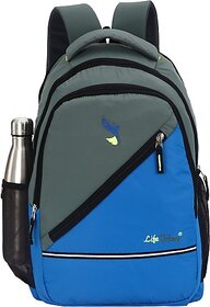 Life Today Large 35 L Backpack Bags For Men & Women | School Backpack For Boys and Girls (Blue)