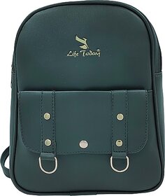 Backpack Small 10 L Backpack New Trendy Fashionable Backpack & Girl Waterproof Backpack (Black, 10 L)