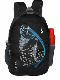Life Today School Bags / College Bags for Boys and Girls | Backpack / Daypack Waterproof Backpack (Black, 25 L)