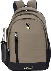 Life Today Large 35 L Laptop Backpack Bags For Men & Women | School Backpack | Lightweight College Back Pack (Black)