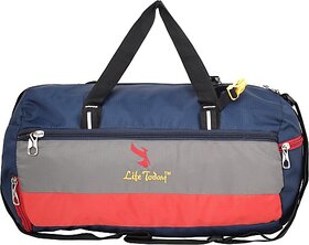 Life Today 40 L Hand Duffel Bag - Gym Bag for Men and Women | Boys and Girls | Sports Duffel Bags - Blue - Regular Capacity