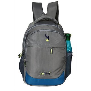 Life Today Medium 25 L Backpack 15.6 Inch Laptop Backpack 25 LTR Bag for School, College and Office Bags (Grey)