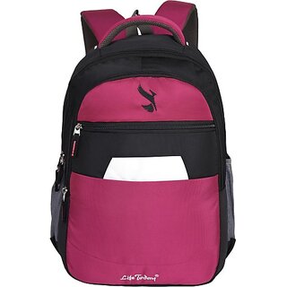 Life Today Large 33 L Laptop Backpack Laptop Backpack | Bags For Men & Women | 33 Litres Laptop Bags (Red)