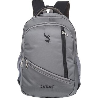Life Today Large 33 L Laptop Backpack Laptop Bags For Men and Women | Waterproof Backpack | Travel Backpack (Grey)