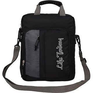 Life Today Men & Women Black Sling Bag - Regular Size