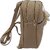 Small Backpack Girls Stylish Bag Vegan Leather Bags 3 L Backpack (Beige)