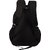 Life Today Medium 26 L Laptop Backpack 26 Litres Black 15.6 Inch Water Resistance Polyester Laptop Backpack 26 L Laptop Backpack (Black) (Black)
