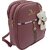Life Today Backpack Fashion Vegan Leather Small Daypacks Purse for Girls and Women Waterproof Daypack (Purple, 3 L)