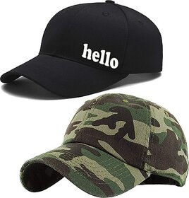 EAGLEBUZZ Printed Sports/Regular Cap (Pack of 2)