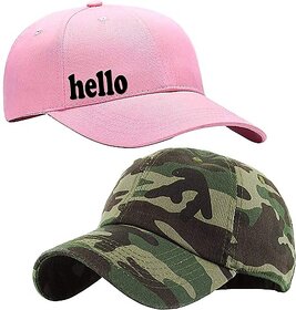 EAGLEBUZZ Printed Sports/Regular Cap (Pack of 2)