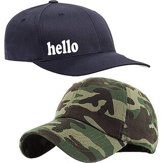 EAGLEBUZZ Printed Sports/Regular Cap (Pack of 2)