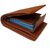 EAGLEBUZZ Men Tan Genuine Leather Wallet - Mini (9 Card Slots)