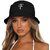 EAGLEBUZZ Bucket Hat (Black, Pack of 1)