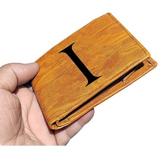 EAGLEBUZZ Men  and  Women Casual Tan Artificial Leather Wallet (9 Card Slots)