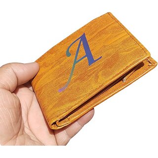 EAGLEBUZZ Men Casual, Evening/Party, Formal, Travel, Trendy Tan Artificial Leather Wallet (11 Card Slots)