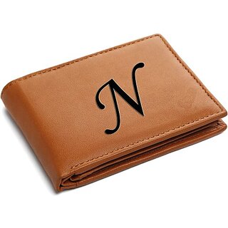 EAGLEBUZZ Men  and  Women Tan Artificial Leather Wallet (12 Card Slots)