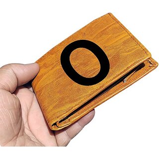 EAGLEBUZZ Men  and  Women Casual Tan Artificial Leather Wallet (9 Card Slots)