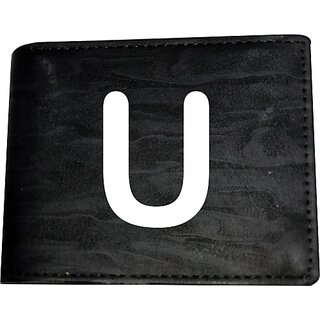 EAGLEBUZZ Men  and  Women Casual Black Artificial Leather Wallet (9 Card Slots)