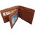 EAGLEBUZZ Men Casual Tan Artificial Leather Wallet - Mini (7 Card Slots)