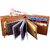 RizardoMen Casual Brown Artificial Leather Wallet - Regular Size (10 Card Slots)