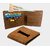 EAGLEBUZZ Men  and  Women Casual Khaki Artificial Leather Wallet (9 Card Slots)