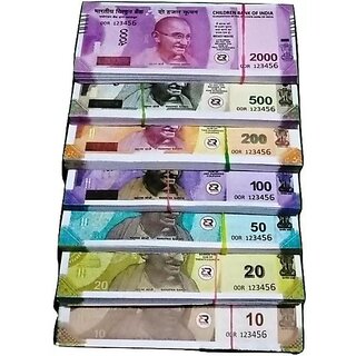 Buy UZAK Combo 30 Each x 7210 Prank Note) Playing Currency Notes for ...
