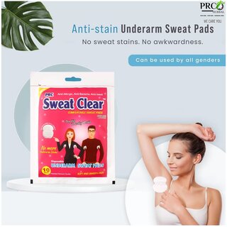 Sweat Clear Disposable Underarm Sweat Pads