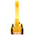 Virgo Toys Pull Along Buddy Giraffe - Yellow, For Kids Encourages Walking  For Age 18 Month  Above