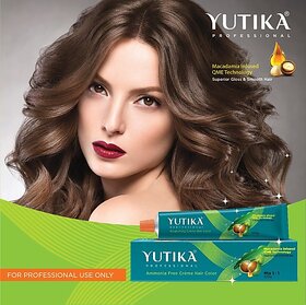 Yutika Professional Creme Hair Color , Red