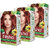 Nisha cream permanent hair color superior quality no ammonia cream formula permanent Fashion Highlights and rich bright long-lasting colour Mahogany (pack of 3) , MAHOGANY 5.5