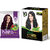 Nisha Quick Color Henna Based Hair 60gm Natural Black with Burgundy Henna Based Hair Color silky & Shiny Soft hair 15g Each Pack of 10 (210 g)