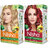 Nisha Cream Hair Color Rich Bright Long Lasting Hair Colouring For Ultra Soft Deep Shine Grey Coverage Conditioning With Natural Herbs , Ultra Blonde & Cherry Red