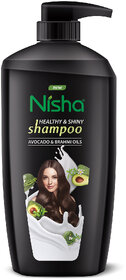 Nisha Healthy & Shiny Strong Beautiful Hair Shampoo, 650 ML Black (650)