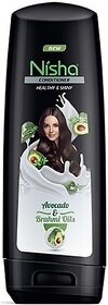 Nisha Healthy & Shiny Conditioner, 180ml Black (180 ml)
