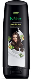 Nisha Healthy & Shiny Conditioner, 180ml Black (180 ml)