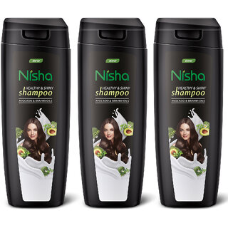 (Pack OF 3) Nisha Shampoo For Women & Men 75ml EACH  | Avocado Flavour