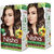 Nisha Creme Hair Color Combo Set Natural Black And 3.0 Dark Brown (60gm + 60ml + 18ml Conditioner) , 3.0 Dark Brown