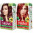 Nisha Pack 3.16 Burgundy + Flame Red (60gm + 90ml + 18ml Conditioner) , 3.16 Burgundy + Flame Red