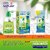 Yutika Naturals Complete Protection Selfcare Powder to Liquid Hand Wash Refill + Empty Bottle 10 Sachets 10gm each Hand Wash Bottle + Refill (10 x 20 ml)