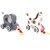 Virgo Toys Pull Along Buddy Elephant - Grey and Horse - White, For Kids For Age 18 Month and Above
