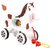 Virgo Toys Pull Along Buddy Elephant - Grey and Horse - White, For Kids For Age 18 Month and Above