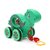 Virgo Toys Pull Along Buddy Elephant - Grey and Turtle - Green, For Kids For Age 18 Month and Above