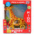 Virgo Toys Pull Along Buddy Giraffe - Yellow and Turtle - Green, For Kids For Age 18 Month and Above