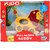 Virgo Toys Pull Along Lion - Yellow and Turtle - Green, For Kids For Age 18 Month and Above